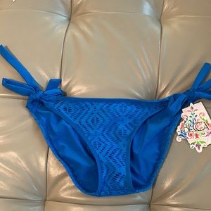 BECCA Blue Women's Swim Bottom